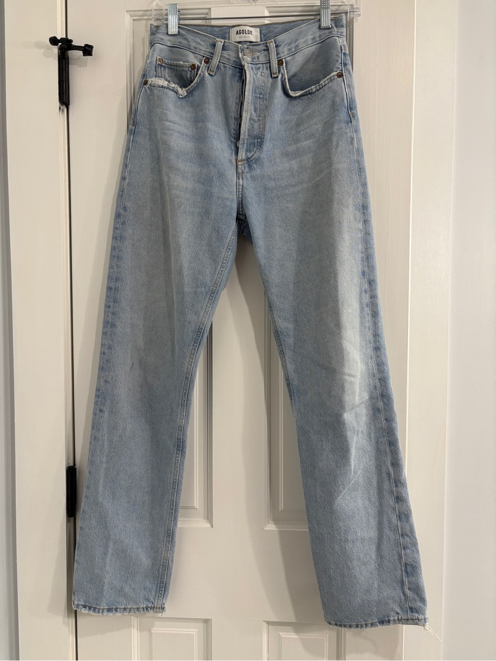 AGOLDE Riley High Rise Straight Jeans - Size 24